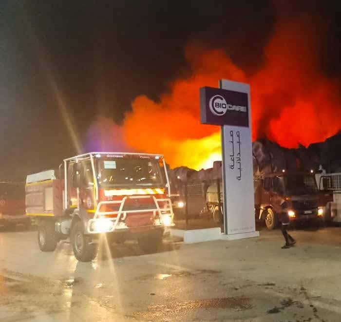 Incendie maîtrisé à Biocare : enquête préliminaire et mesures de reprise